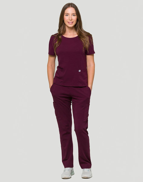 Chloe - Athleisure Straight Leg Scrub Pants