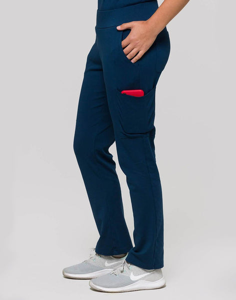 Chloe - Athleisure Straight Leg Scrub Pants