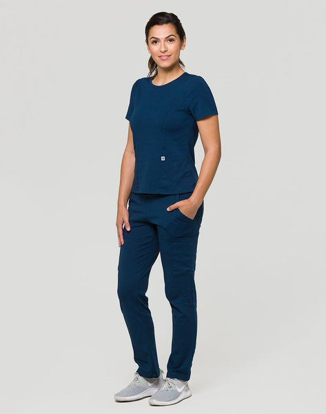 Chloe - Athleisure Straight Leg Scrub Pants