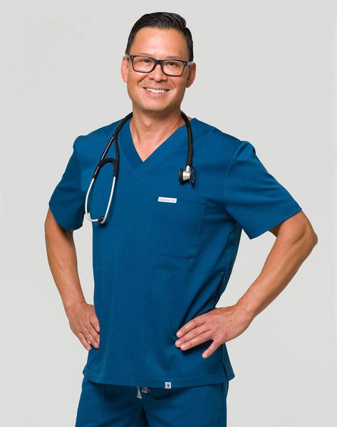Isaac - Classic V-Neck Scrub Top