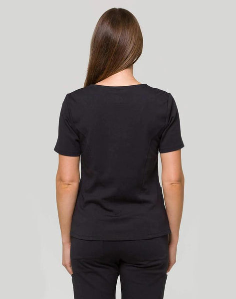 Jenny - Athleisure V-Neck Scrub Top