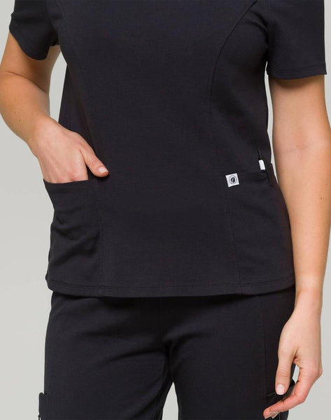 Jenny - Athleisure V-Neck Scrub Top