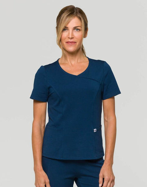 Jenny - Athleisure V-Neck Scrub Top