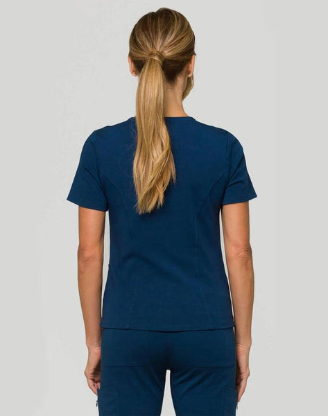 Jenny - Athleisure V-Neck Scrub Top