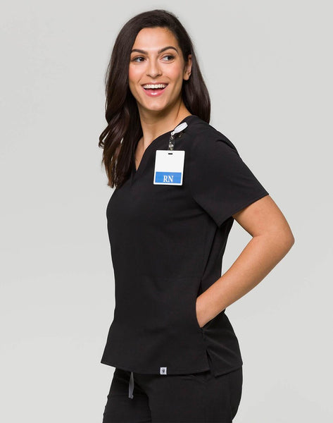 June - Classic V-Neck Scrub Top