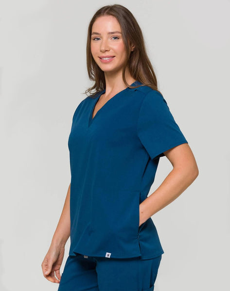 June - Classic V-Neck Scrub Top