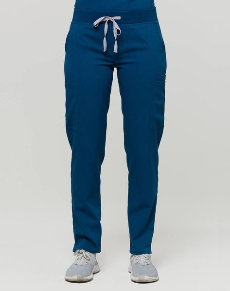 Mili - Classic Slim Fit Scrub Pants