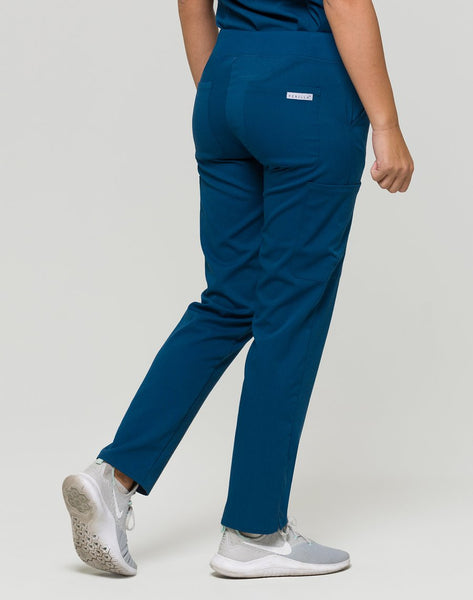 Mili - Classic Slim Fit Scrub Pants