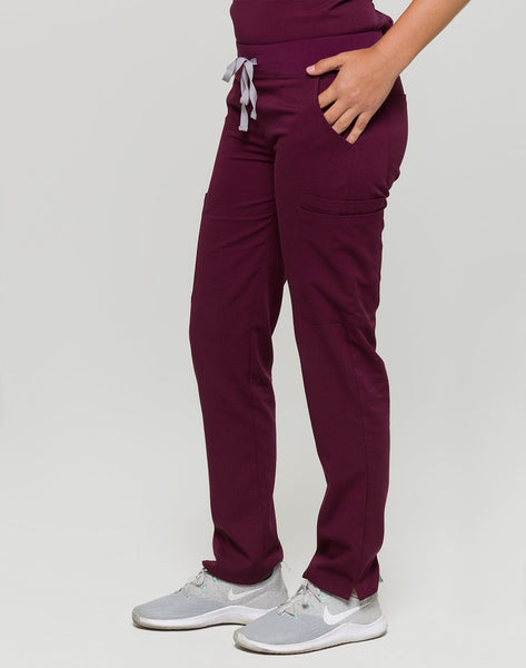 Mili - Classic Slim Fit Scrub Pants