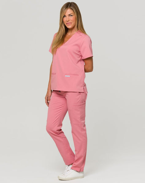 Mili - Classic Slim Fit Scrub Pants