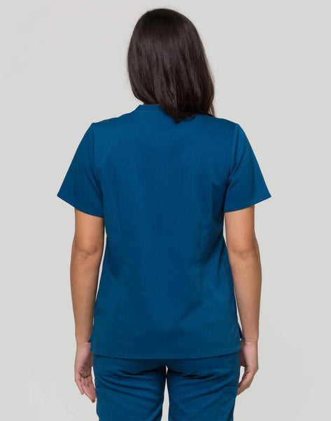Siena - Classic V-Neck Relaxed Fit Scrub Top