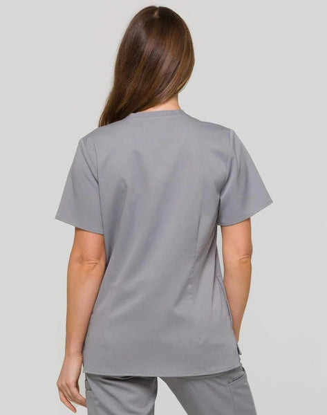 Siena - Classic V-Neck Relaxed Fit Scrub Top