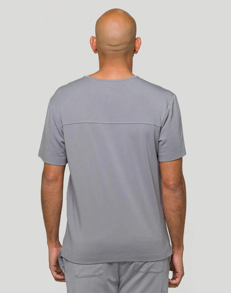 Simon - Athleisure V-Neck Slim Fit Scrub Top