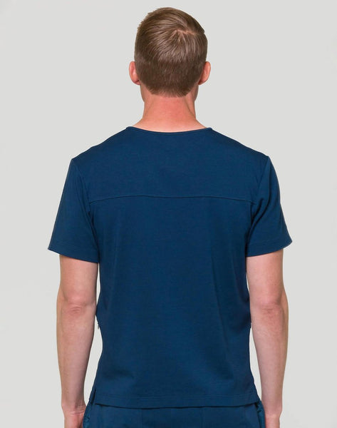 Simon - Athleisure V-Neck Slim Fit Scrub Top