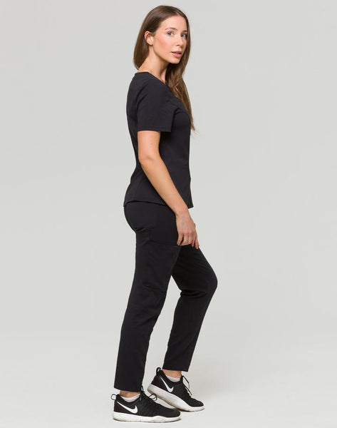 Zoe - Athleisure Slim Fit Jogger Scrub Pants