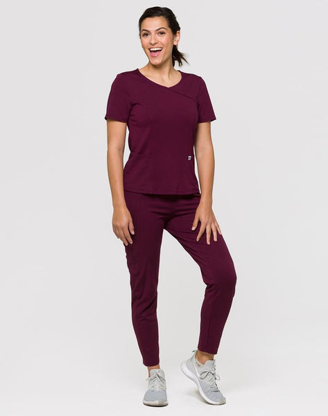 Zoe - Athleisure Slim Fit Jogger Scrub Pants